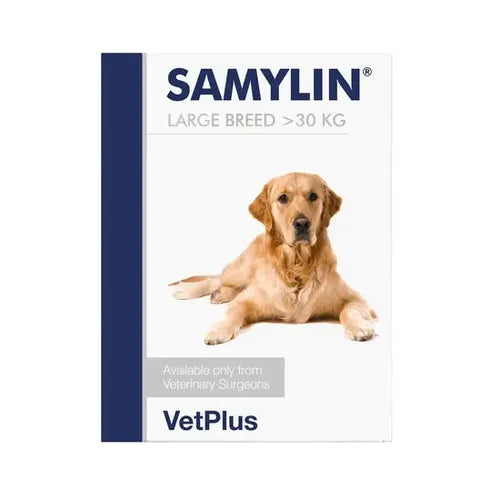 Samylin 適肝能 Vetplus 肝臟補充藥劑 - 30包 粉劑裝 大型犬 [英國直送 | 平行進口 | 最佳食用日期至]