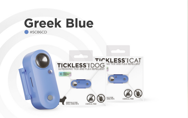 TICKLESS Mini 2.0 2023年新款 超聲波牛蜱跳蚤驅趕器(充電式) 藍色 [歐洲直送 | 平行進口]