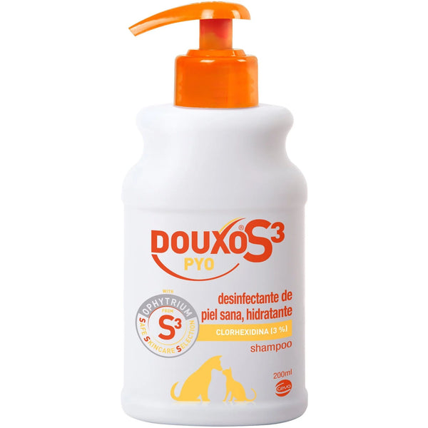 DOUXO S3 PYO SHAMPOO 200ML - 適用於過敏、發癢皮膚 [處方藥品 | 最佳使用日期到10/2025]