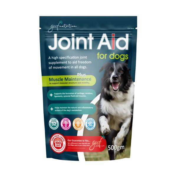 GWF Nutrition - Joint Aid For Dogs 關節肌肉營養 維持肌肉新配方 500g [英國直送 | 平行進口 | 最佳食用日期到07/2026]