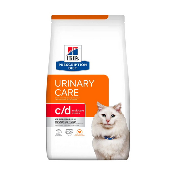 Hill's - Feline C/D Multicare Stress 8.5lb 貓用c/d泌尿道减壓配方 8.5lb [美國製造 | 平行進口 | 最佳食用日期到]05/2026]