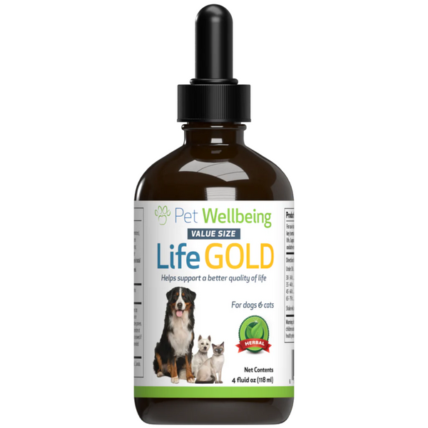 Pet Wellbeing Life Gold 癌症專用紓緩不適配方 4oz 118ml [美國直送 | 平行進口 | 最佳食用日期到]