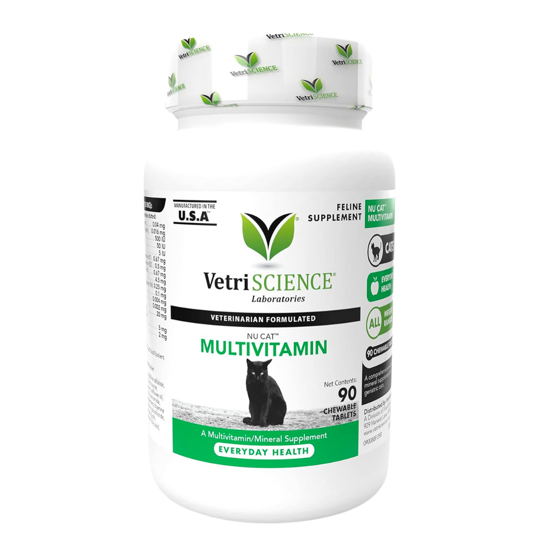 VetriScience Multivitamin Feline 貓隻 多種維生素 90粒裝 [美國直送 | 平行進口]