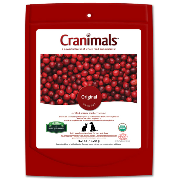 Cranimals Original - 有機小紅莓精華素 4.2oz / 120g (犬貓適用) [加拿大直送 | 平行進口 | 最佳食用日期至02/2025]