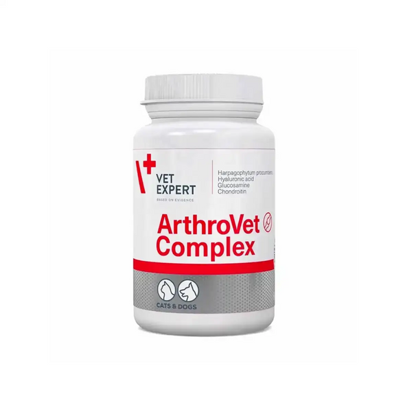 VET EXPERT - ArthroVet HA Complex 綜合關節補充品 小型貓狗適用 60粒膠囊 [歐州直送 | 平口進口 | 最佳食用日期到09/2026]