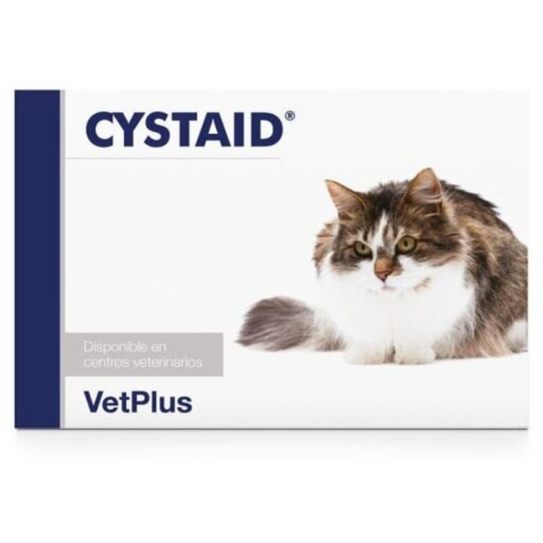 VetPlus - Cystaid 貓利尿通 [膀胱修復膠囊] 30粒裝 [英國直送 | 平行進口 | 最佳食用日期至08/2025]