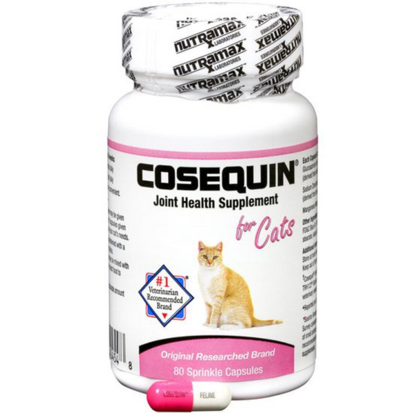 Nutramax Cosequin for Cat 貓用關節補充膠囊 80粒裝 [美國直送 | 平行進口 | 最佳食用日期 01/2027]