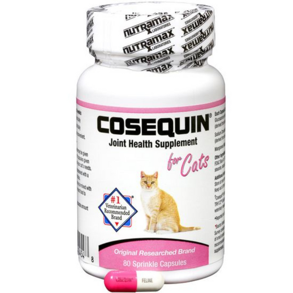 Nutramax Cosequin for Cat 貓用關節補充膠囊 80粒裝 [美國直送 | 平行進口 | 最佳食用日期 01/2028]