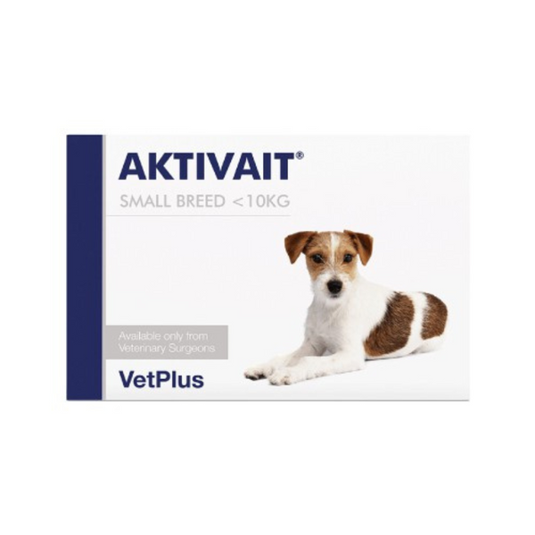 VetPlus Aktivait 腦活素 小型犬 (60粒) [英國直送 | 平行進口 | 最佳食用日期至7/2025]