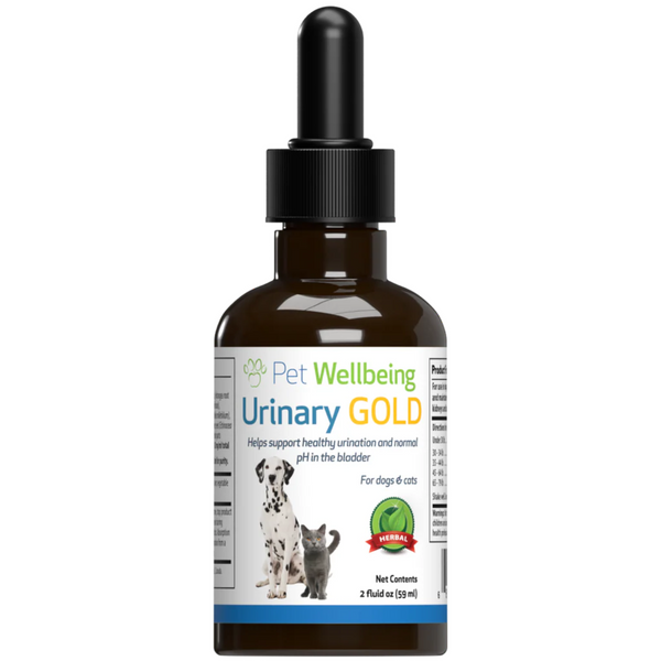 Pet Wellbeing Urinary Gold 寵物泌尿系統補充劑 2oz 59ml [美國直送 | 平行進口 | 最佳食用日期到11/2028]