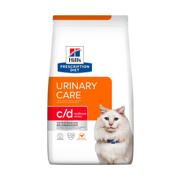 Hill's－貓用C/D Stress 泌尿道减壓配方 Feline C/D Multicare Stress 1.5kg [歐洲直送 | 平行進口 | 最佳食用日期到10/2025]