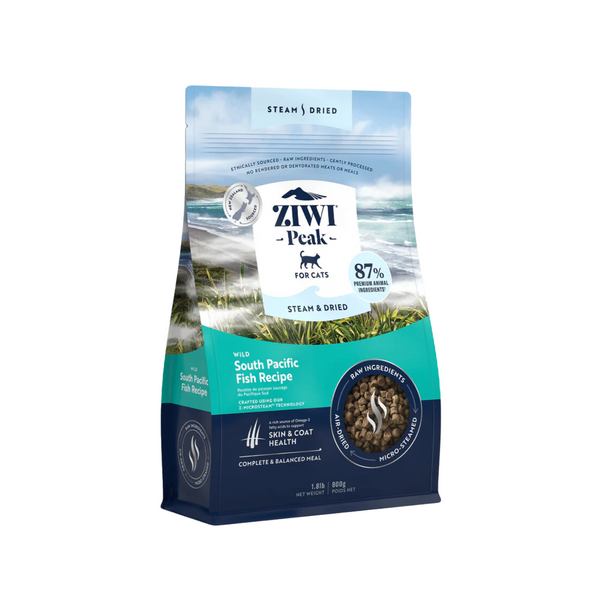 ZIWIPEAK 巔峰貓糧 微蒸風乾 野生南太平洋魚食譜配方 Wild South Pacific Fish Recipe 800g [新西蘭直送 | 平行進口 | 最佳食用日期到12/25]