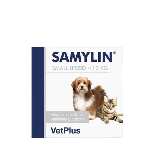 Samylin 適肝能 Vetplus 肝臟補充藥劑 - 30包 粉劑裝 小型犬 / 貓用款 [英國直送 | 平行進口 | 最佳食用日期至12/2026]