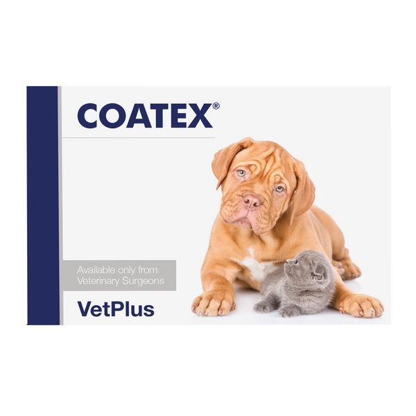 英國 VetPlus Coatex 魚油丸60粒膠囊 【貓狗適用】 [英國直送 | 平行進口 | 最佳食用日期至05/2026]