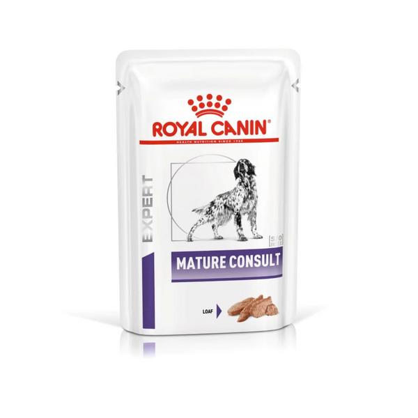 ROYAL CANIN 熟齡犬配方濕糧 MATURE CONSULT DOG POUCH 85G x 12小包 [歐洲直送 | 平行進口 | 最佳食用日期到]