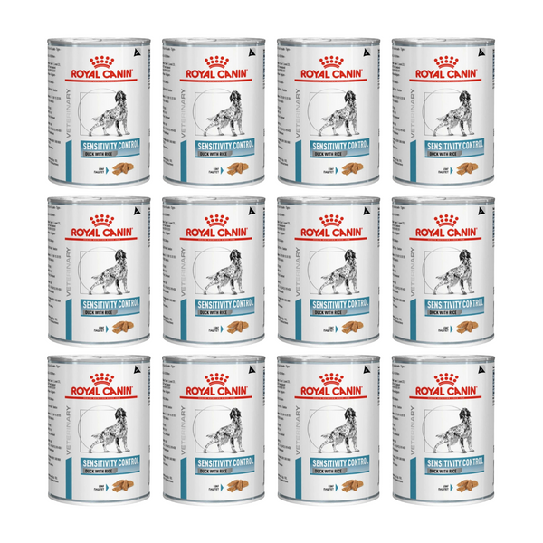 Royal Canin - 成犬過敏控制處方濕糧罐頭 Sensitivity Control Canned Food 410g x 12罐 [歐洲直送 | 平行進口 | 最佳食用日期到03/2026]