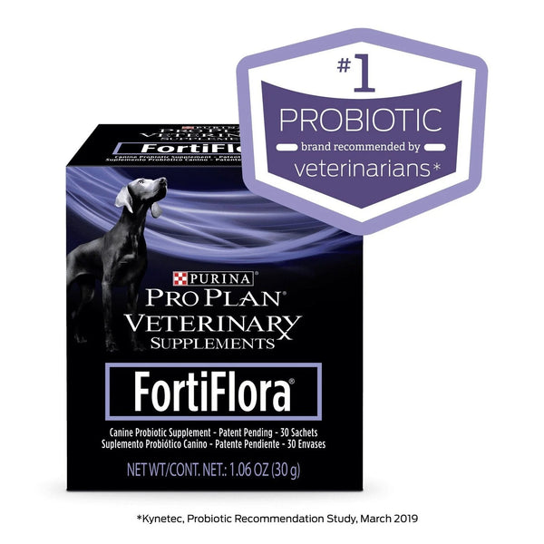 PURINA PRO PLAN FORTIFLORA 犬隻專用益生菌補充劑 PROBIOTIC DOG SUPPLEMENT (30小包) [加拿大直送 | 平行進口 | 最佳食用日期到11/2024]