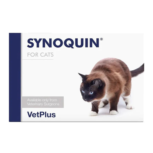 VetPlus Synoquin EFA舒骼健 關節營養補充劑 貓用款 膠囊裝￼90粒裝  [英國直送 | 平行進口 | 最佳食用日期至06/2025 或之後]