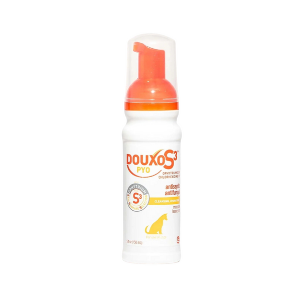 DOUXO S3 PYO MOUSSE 150 ML - 適用於過敏、發癢皮膚 (狗用) [處方藥品 | 最佳使用日期到]