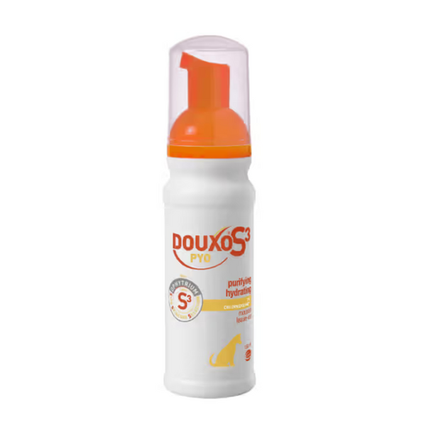 DOUXO S3 PYO MOUSSE 150 ML - 適用於過敏、發癢皮膚 (狗用) [歐州直送 | 平行進口 | 最佳使用日期到05/2026]