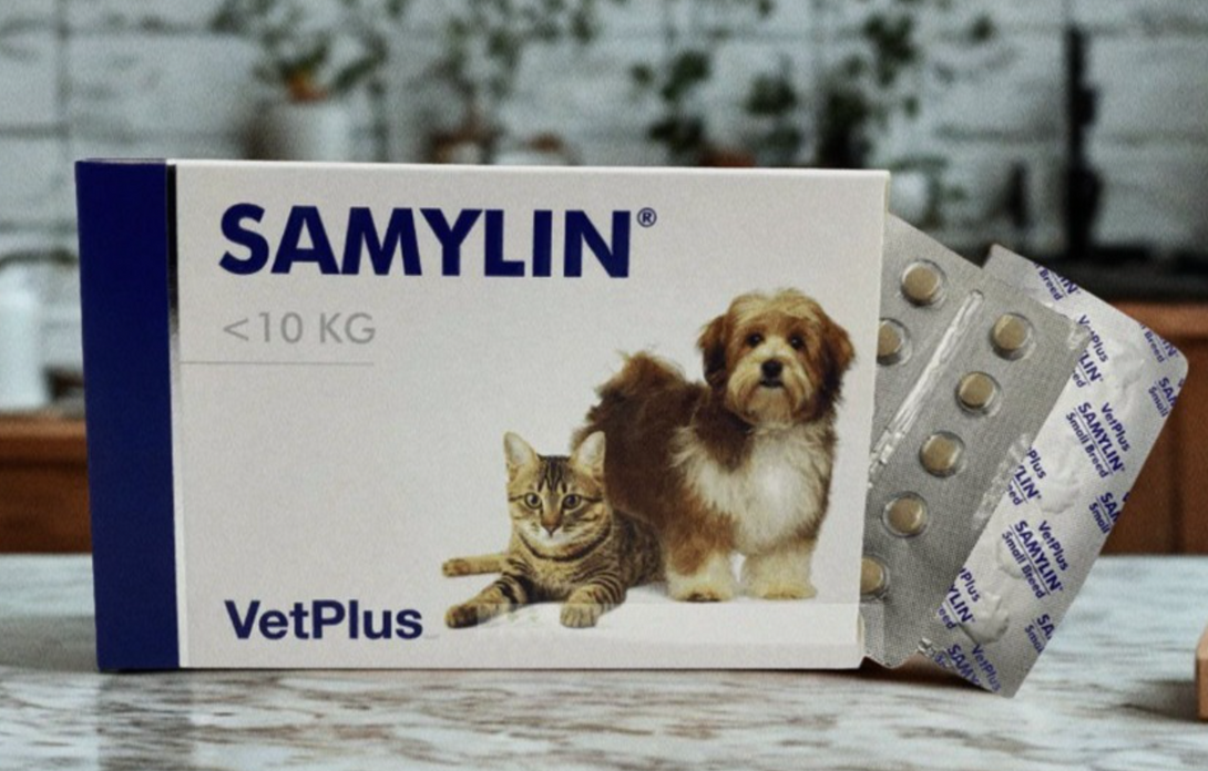Samylin 適肝能Vetplus 肝臟補充藥劑- 30粒藥丸裝小型犬/ 貓用款#包裝