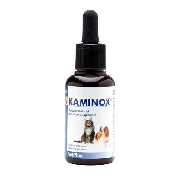 VetPlus Kaminox 120ml 保鉀寧 (犬貓適用) [英國直送 | 平行進口 | 最佳食用日期至11/2025]
